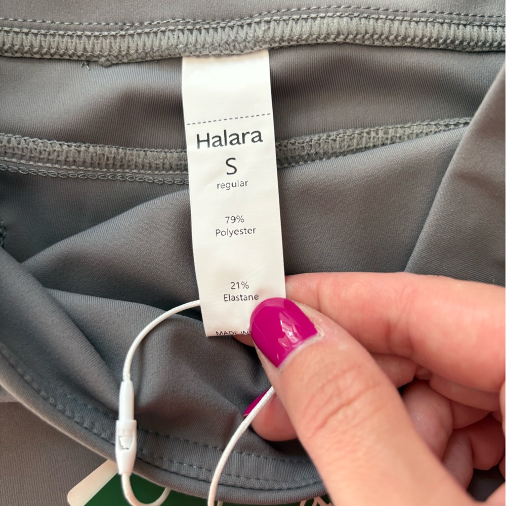 NWT HALARA Halo Tek High Waist Pocket Flare Leggings - Picture 4 of 8